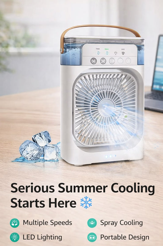 Cooling Ice Fan - Portable Air Cooler