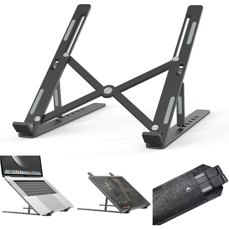 Foldable Laptop Stand - Aluminum