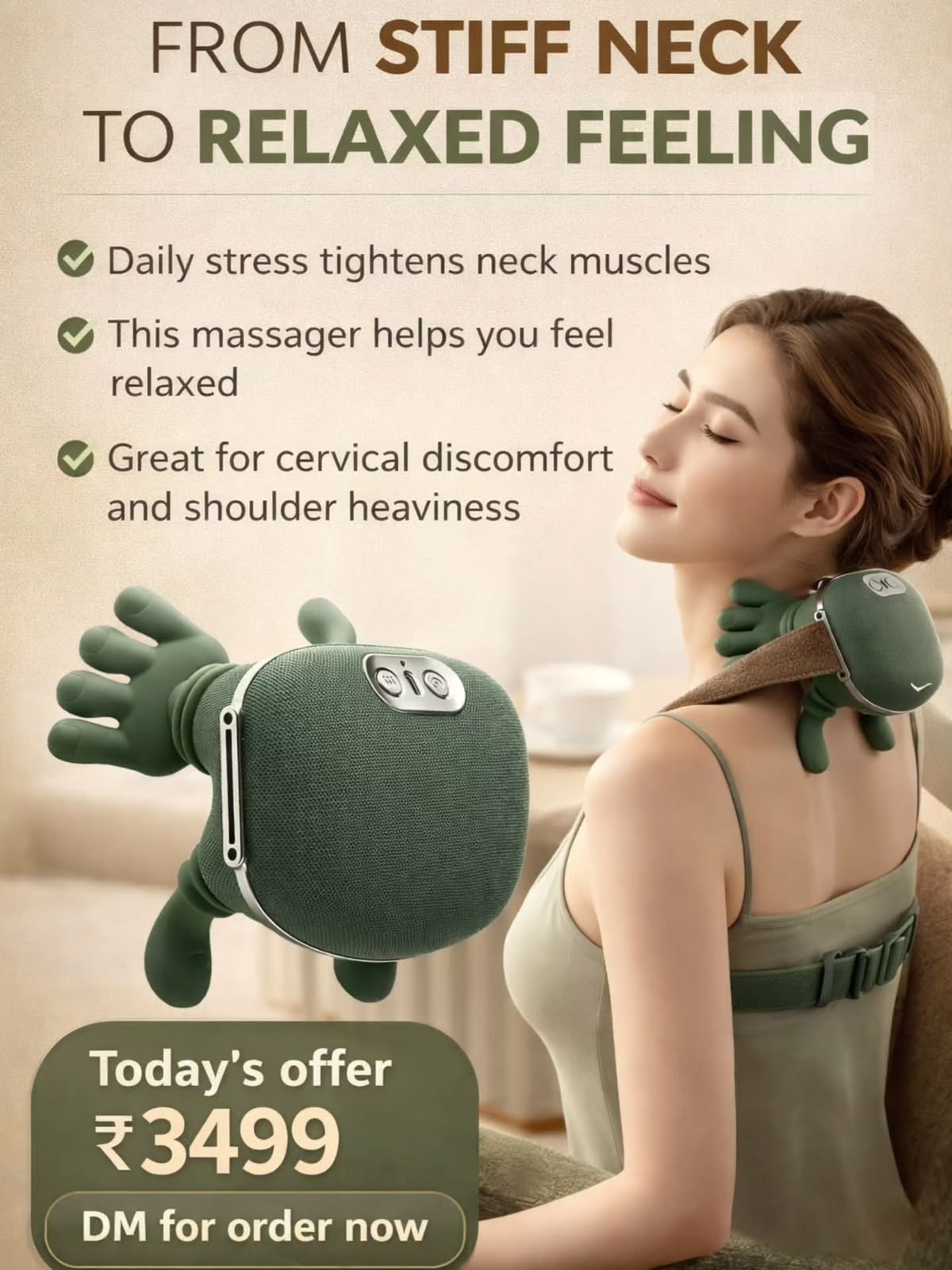 Body Pain Massager with Heat