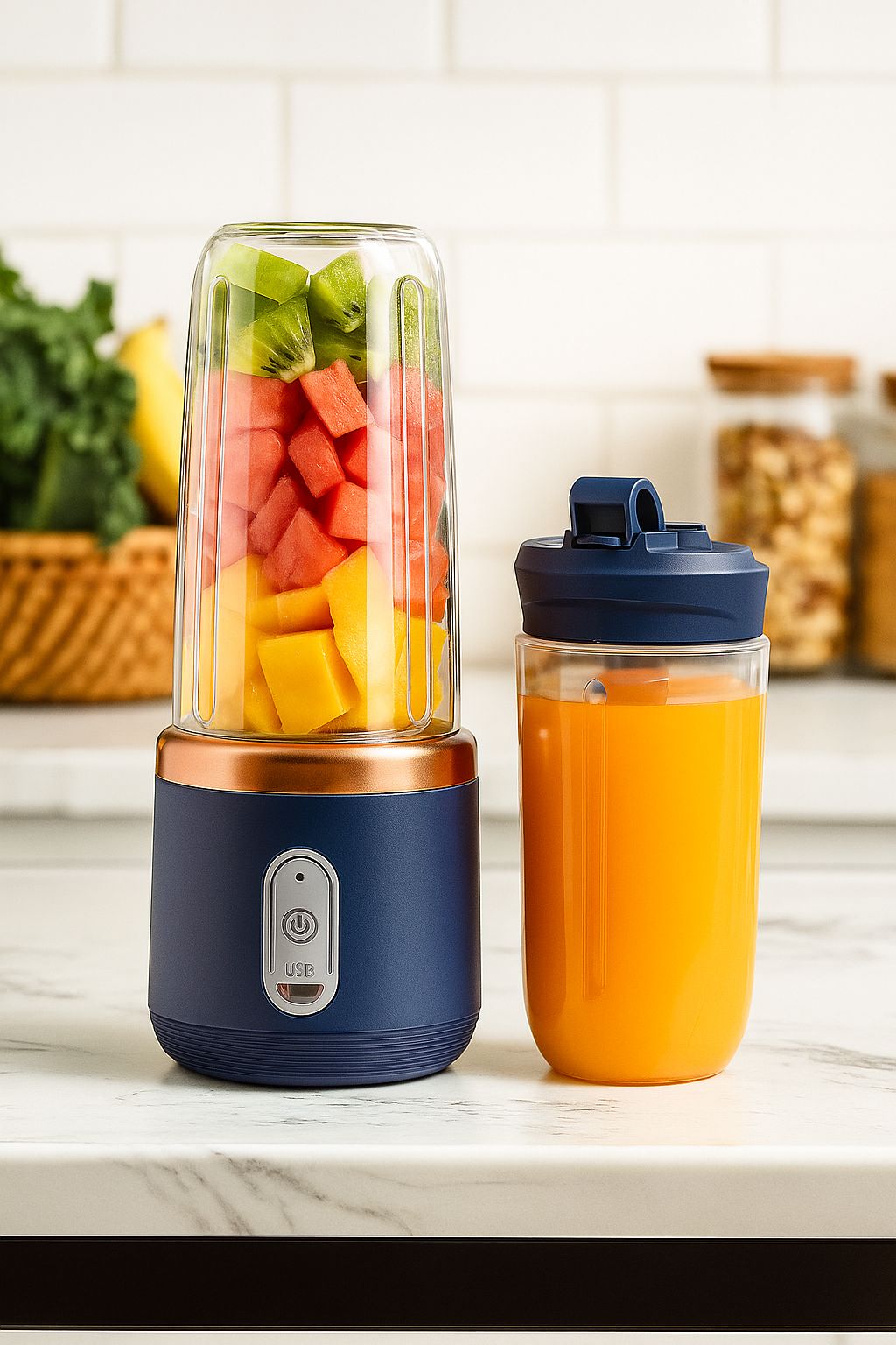 USB Portable Fruit Blender